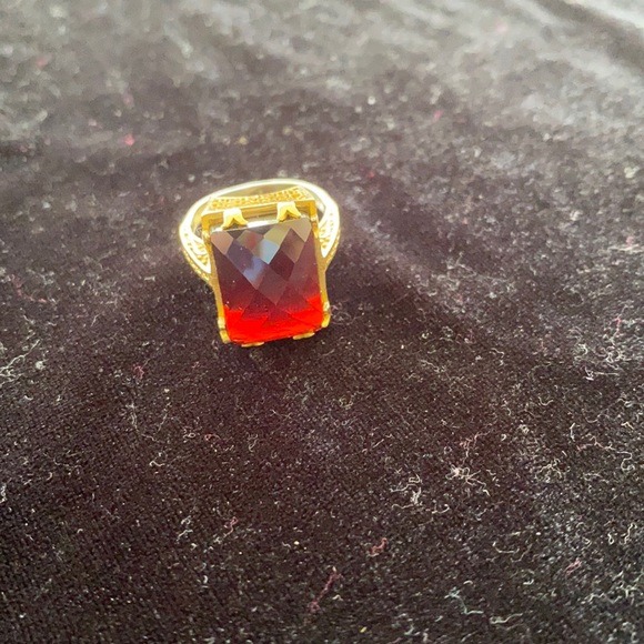 ♥️925 Sterling Silver Handmade Turkish Ruby Ring♥️ - Picture 6 of 9